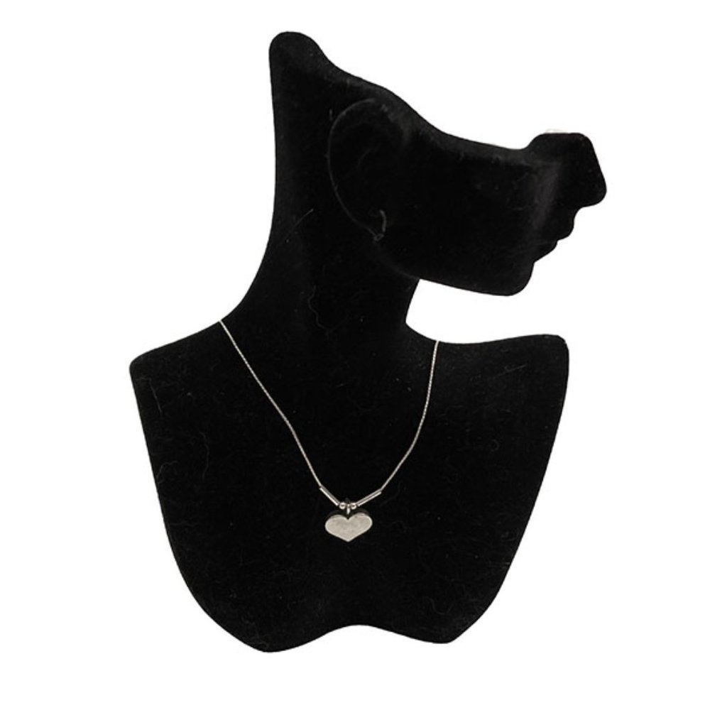 Silpada Rare Heart Pendant .925 Sterling Silver Necklace